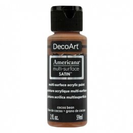 DecoArt® Americana® Multi-Surface Satin (59ml) - Cocoa Bean