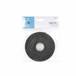 Dot & Dab™ Black Double-sided Foam Tape 5m x 18mm