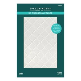 Spellbinders™ 3D Embossing Folder, 5.5" x 8.5" - Tufted