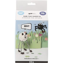 Creotime® Funny Friends DIY Kit - Sam the Sheep & Striker the Spider
