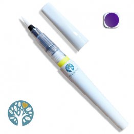OakWood Archer® Glitter Brush Pen - Amethyst