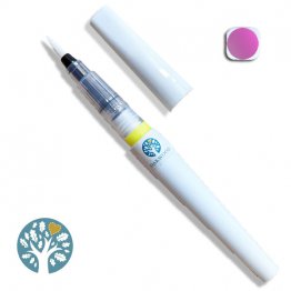 OakWood Archer® Glitter Brush Pen - Coral