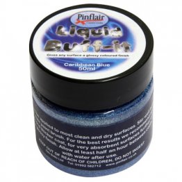 Pinflair Liquid Buff-it - Caribbean Blue