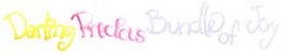 Sizzix Sizzlits® Decorative Strip Die - Phrase, Darling, Precious & Bundle Of Joy