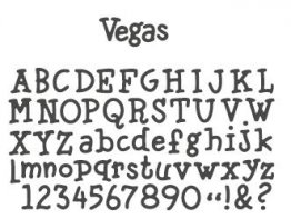 Go-Kreate Alphabet Die - Vegas