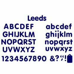 Go-Kreate Alphabet Die - Leeds