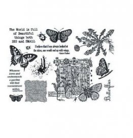 Creative Expressions™ Unmounted Rubber Stamp Set - Natures Wonders
