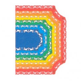 Cheery Lynn Designs® Die - Royal Coved Rectangle Mega Doily by Reflections Boutique™