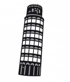 Marianne D® Craftables Die - Travel Icon, Tower of Pisa