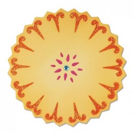 Sizzix® Large Sizzlits® Die - Flower, Sunflower by Dena Designs™
