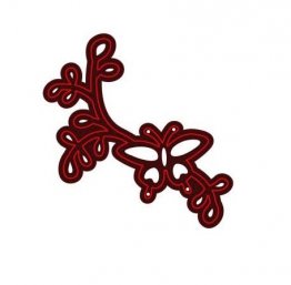 Crafts-Too Die Cutting & Embossing Stencils - Butterfly on Branch