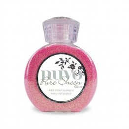 Tonic Studios® Nuvo Pure Sheen Glitter 100ml - Candy Pink