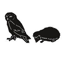Marianne D® Craftables Die Set 2pk - Forest Animals, Owl & Hedgehog