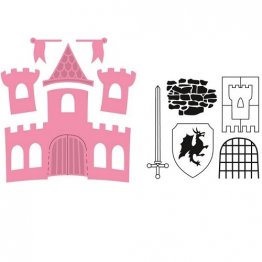 Marianne D® Collectables Die Set (w/Stamps)  6pk - Fairytale Castle