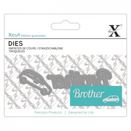 Xcut® Die Set (2 pcs) - Mini Sentiment, Brother
