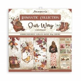 Stamperia® Mini Scrapbooking Pad, 6 x 6 - Romantic Collection, Our Way