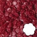Nellie Snellen© Magic Dots Christmas Red Flowers 3mm / 200pc MDF015
