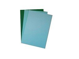 Craft UK© Ltd - A5 Green Shades Card stock, 60 pk (160gsm)