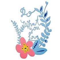 Sizzix Thinlits Die - Do What You Love by Craft Asylum