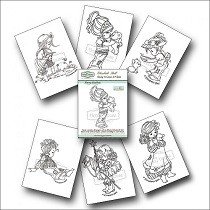 The Hobby House®, Ready to Colour Art Book - Merry Weather