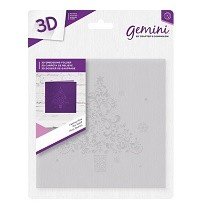 Crafter's Companion™ Gemini™ 6 x 6 3D Embossing Folder - Festive Pine