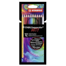 STABILO® CarbOaquacolor® Watercolour Pencils - 12 pc Set