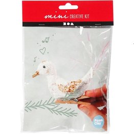 Creotime® Mini Creative Kit - Clip-on Bird Decoration