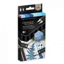 Spectrum Noir™ Classique Dual Tip Marker Pen Set, 6pcs - Blues