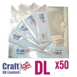 Craft UK© Ltd - DL Cello Bags (50pk)