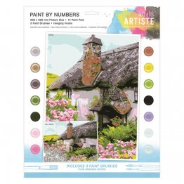 Docrafts®Artiste Paint by Numbers Set - The Cottage Core