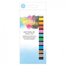 Docrafts® Artiste Soft Pastel Set - 12 pack