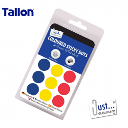 Tallon® Just Stationery® Coloured Sticky Dots 19mm - 288pk