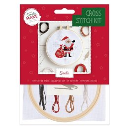 Docrafts® Simply Make Cross Stitch Kit - Santa