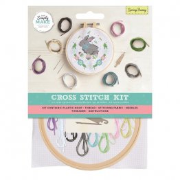 Docrafts® Simply Make Cross Stitch Kit - Spring Bunny