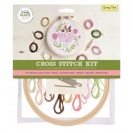 Docrafts® Simply Make Cross Stitch Kit - Spring Time
