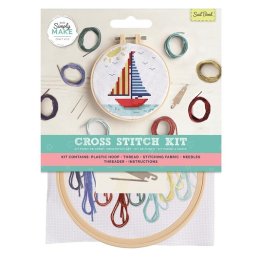 Docrafts® Simply Make Cross Stitch Kit - Sail Boat