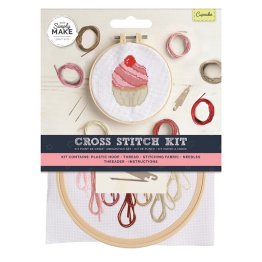 Docrafts® Simply Make Cross Stitch Kit - Cupcake