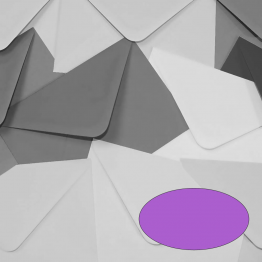 Craft UK© Ltd 6 x 6 Coloured Envelopes (10 pk) - Purple