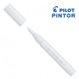 Pilot Pintor© Pigment Ink Paint Marker, Fine Nib - White