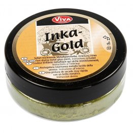 Viva Decor® Inka-Gold Metallic Gloss Paste - Green Yellow