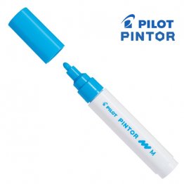 Pilot Pintor© Pigment Ink Paint Marker, Medium Nib - Light Blue