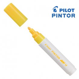 Pilot Pintor© Pigment Ink Paint Marker, Medium Nib - Neon Apricot Orange