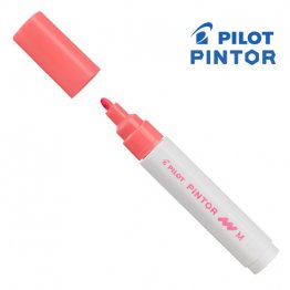 Pilot Pintor© Pigment Ink Paint Marker, Medium Nib - Neon Red