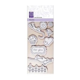 cArt-Us® So Sweet Collection - So Sweet, Cling Mount Stamp Set (9 pcs)