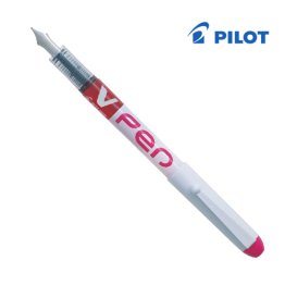 Pilot V-Pen Collection - Fountain Pen - Pink (Med Nib)