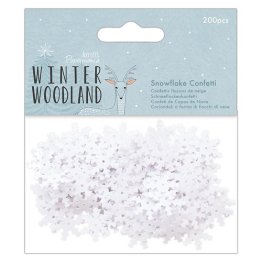 Docrafts® Winter Woodland - Snowflake Confetti (200pcs)