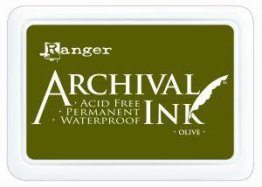 Ranger Archival Ink Pad - Olive