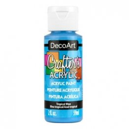 DecoArt® Crafter's Acrylic Paint (59ml) - Tropical Blue