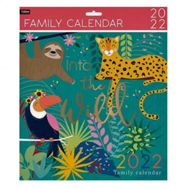 Tallon© 2022 Family Calendar - Into The Wild
