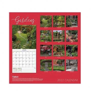 Tallon© 2022 'Month-to-View' Wall Calendar - Gardens